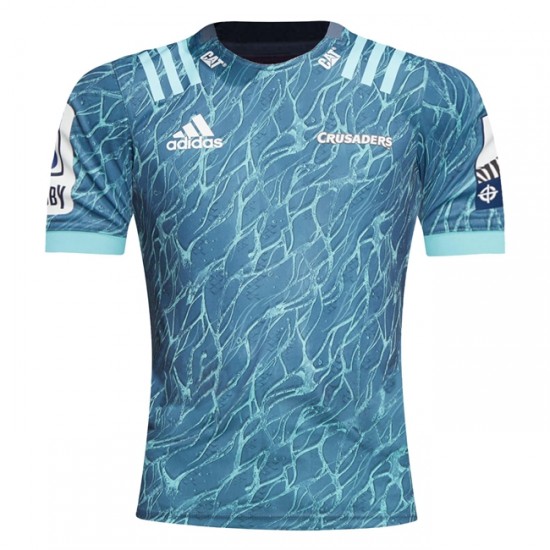 Camisola Crusaders Rugby Equipamento Segundo 2020 Manga Curta